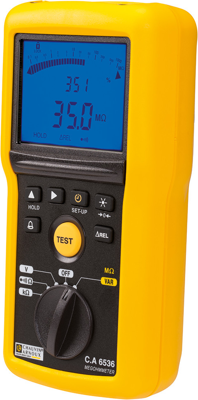 C.A 6536 Chauvin Arnoux VDE testers, Installation testers, Insulation testers Image 3