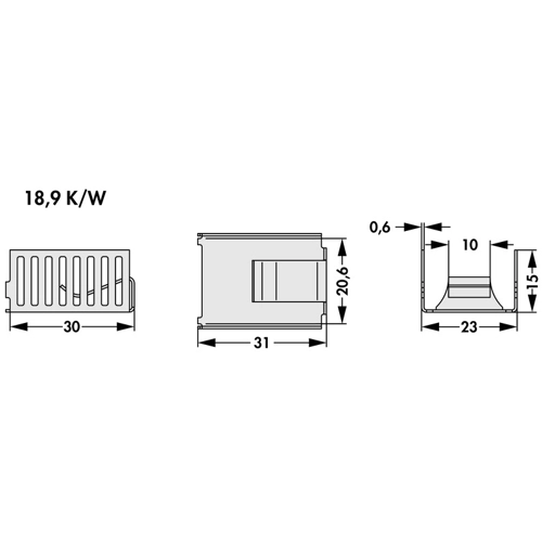 FK 275 MI 247 O Fischer Elektronik Heat Sinks Image 2