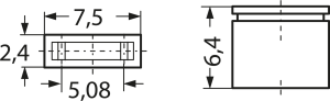 Short circuit jumper and connection jumper