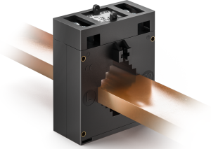 Plug-in current transformer, 150 A, (W x H x D) 30 x 64 x 60 mm, 6A315.3, 150A/5A KL. 1
