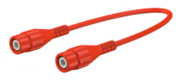Coaxial cable, BNC plug (straight) to BNC plug (straight), 50 Ω, RG58, grommet black, 0.5 m, 67.9773-05021