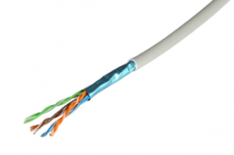 FRNC-B network cable, Cat 5e, 8-wire, AWG 26-7, blue, 99154.100