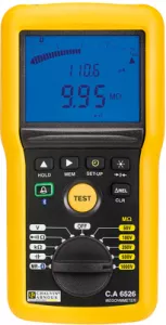 C.A 6526 Chauvin Arnoux VDE testers, Installation testers, Insulation testers