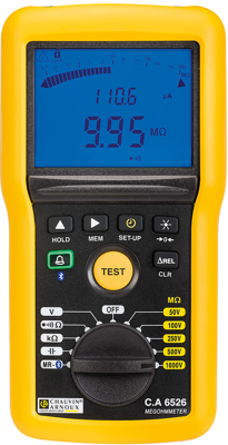 C.A 6526 Chauvin Arnoux VDE testers, Installation testers, Insulation testers Image 1