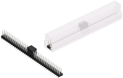 SL11SMD06272ZBSM Fischer Elektronik PCB Connection Systems