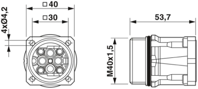 1613517 Phoenix Contact Other Circular Connectors Image 2
