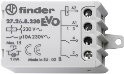 27.26.8.230.0000 Finder Impulse Switches and Dimmer