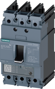Circuit breaker with start protection (120-280 A), toggle actuator, 3 pole, 40 A, 800 V, (W x H x D) 76.2 x 140 x 76.5 mm, DIN rail, 3VA5140-1MU31-0AA0