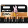 DURACELL PLUS POWER BOOST AAA10 Duracell Round Cells, 9V Blocks