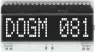 EA DOGM081S-A DISPLAY VISIONS LED-Modules