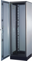 42 U seismic cabinet, (H x W x D) 2000 x 600 x 800 mm, IP55, steel, light gray/black gray, 10130-319