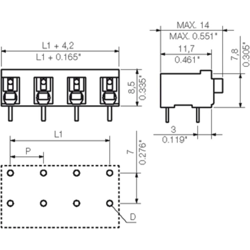1824950000 Weidmüller PCB Connection Systems Image 3
