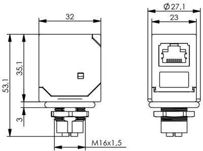 100007557 Telegärtner Sensor-Actuator Adapter Image 2