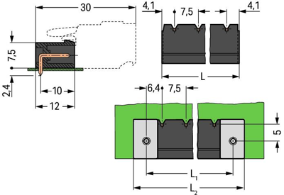 231-862/001-000/105-604/997-405 WAGO PCB Connection Systems Image 2