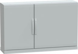 Control cabinet, (H x W x D) 750 x 1250 x 320 mm, IP54, polyester, light gray, NSYPLAZ7123G