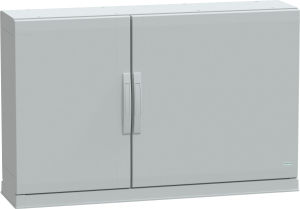 Control cabinet, (H x W x D) 750 x 1250 x 320 mm, IP54, polyester, light gray, NSYPLAZ7123G