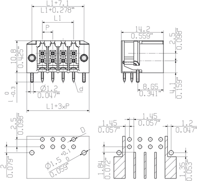 1359090000 Weidmüller PCB Connection Systems Image 2