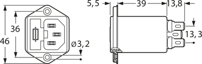 B84773M0004A000 TDK (EPCOS) Interference suppression filter Image 2