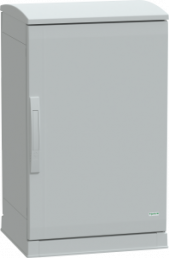 Control cabinet, (H x W x D) 750 x 500 x 420 mm, IP44, polyester, light gray, NSYPLAZT754G