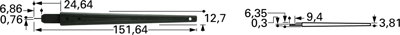 843473-1 AMP Insertion Tools, Extraction Tools, PCB Tools Image 2