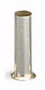 Uninsulated Wire end ferrule, 0.75 mm², 6 mm long, silver, 216-122
