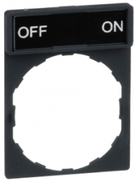 Label holder for control and signal devices, ZBY2367
