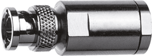 BNC plug 50 Ω, RG-213/U, RG-214/U, solder/clamp, straight, 100023344