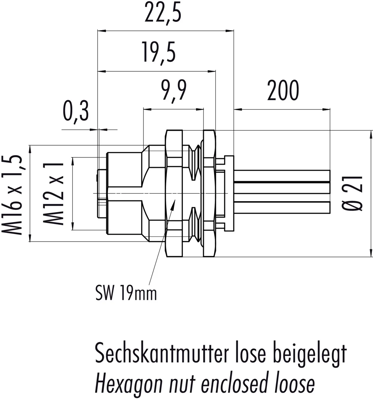 09 0702 300 05 binder Sensor-Actuator Connectors Image 2