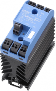 Solid state relay, 24-255VAC/VDC, zero voltage switching, 24-520 VAC, 25 A, DIN rail, SMT8628521