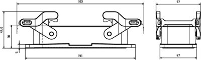 2527810000 Weidmüller Housings for HDC Connectors Image 2