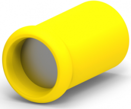 Splicewith insulation, 3-6 mm², AWG 12 to 10, yellow, 12.14 mm