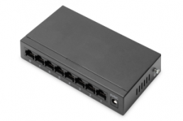 Ethernet switch, unmanaged, 8 ports, 1 Gbit/s, 100-240 VAC, DN-80066