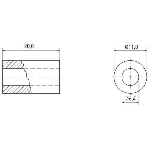 005.56.203 Ettinger Spacer Bolts Image 2