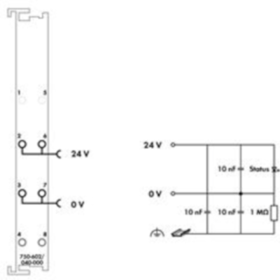 750-602/040-000 WAGO Feed and segment modules Image 2