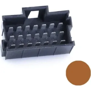 PFT-JPT-21POL-3X7-BROWN ESKA Erich Schweizer DIN PCB Connectors