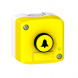 Hoistway box XAL-F for lift inspection - 1 flush pushbutton - 1NO