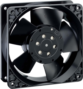 AC axial fan, 115 V, 119 x 119 x 38 mm, 180 m³/h, 46 dB, ball bearing, ebm-papst, 4606 X