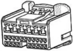 1318757-1 AMP Automotive Power Connectors