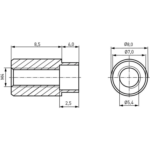 002.74.841 Ettinger Nuts, Washers, Rings Image 2