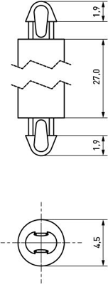 006.75.276 Ettinger PCB Fasteners Image 2