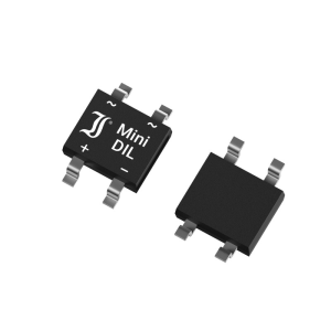 Diotec SMD bridge rectifier, 80 V, 800 mA, mini DIP, S80