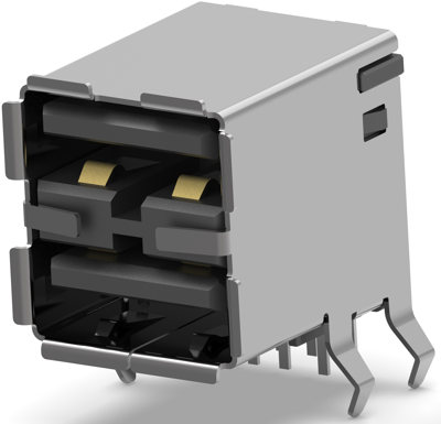5787745-4 AMP USB Connectors, PC Connectors Image 1