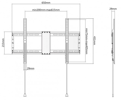 ICA-PLB-946F EFB-Elektronik Monitor mount Image 2