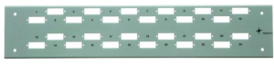 FO Patch panel, gray, H02025A0567