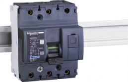 Circuit breaker, 3 pole, C characteristic, 20 A, 375 V (DC), 440 V (AC), screw connection, DIN rail, IP20