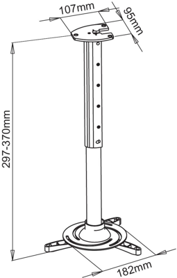 ICA-PM-102S EFB-Elektronik Monitor mount Image 2