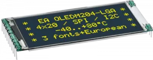 EA OLEDM204-GGA DISPLAY VISIONS OLED Displays