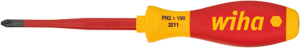 VDE screwdriver, PZ1, Pozidriv, BL 80 mm, L 191 mm, 35395