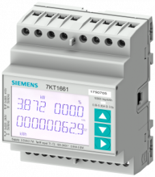 SENTRON 7KT PAC1600 energy meter, 3-phase, 5 A, DIN rail, M-Bus, MID