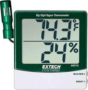 Extech Hygro-thermometer, 445715-NIST